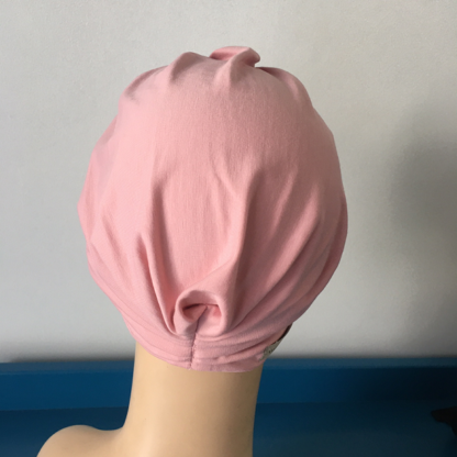 Classic Turban - Dusty Pink - back view
