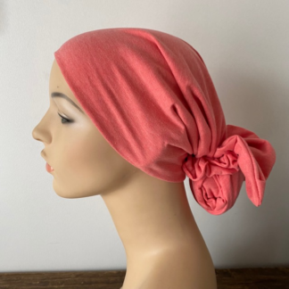 Gypsy Headscarf - Coral - A CANSA smart choice product