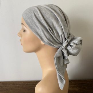 Gypsy Headscarf - Grey - A CANSA smart choice product