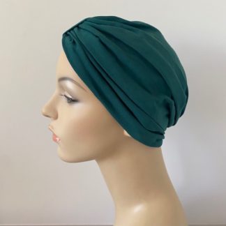 Classic Turban - Forrest Green - A CANSA smart choice product